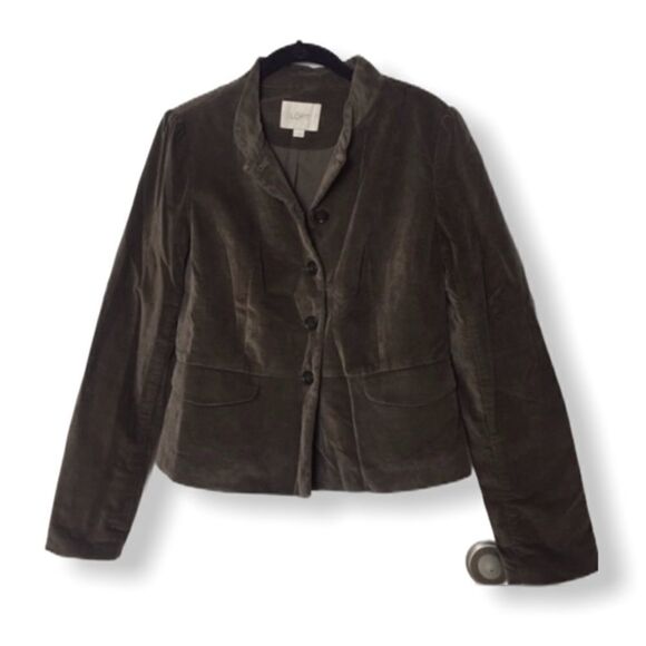 Ann Taylor loft SZ 4 brown jacket - Picture 2 of 4